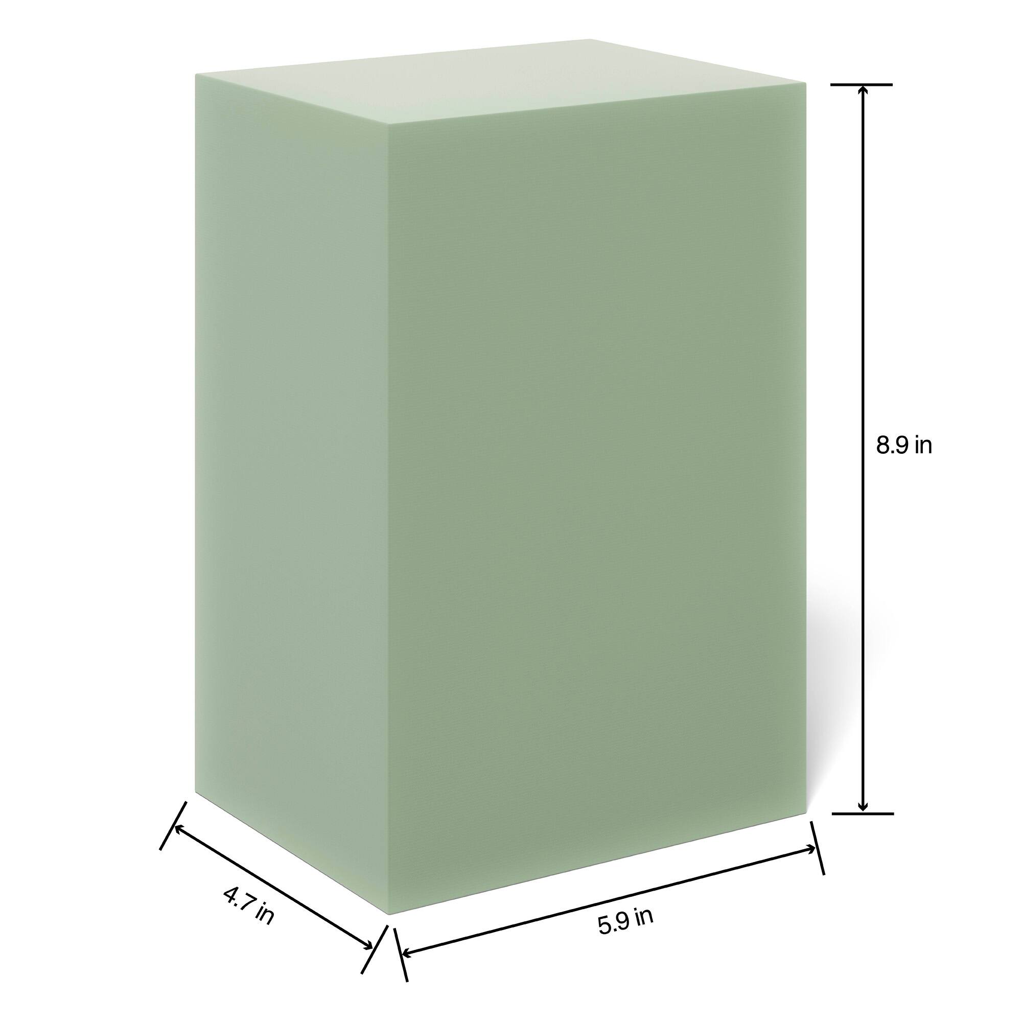 FloraCraft® 6" x 4.75" x 9" Green Desert DryFōM® Block